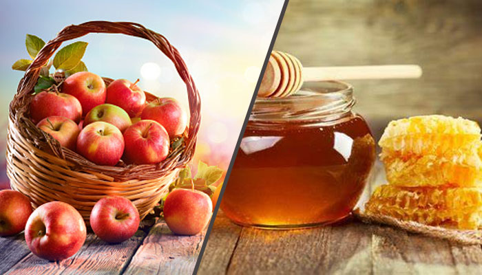اسکراب سیب و عسل